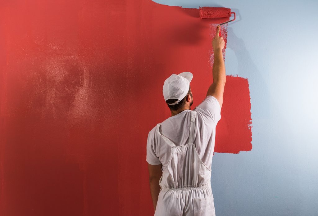 Cómo una pared que antes ha sido -